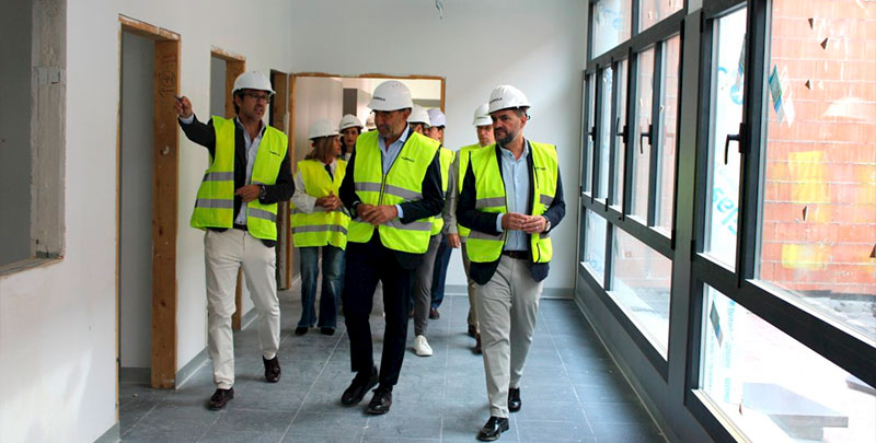 El nuevo centro de salud de Mota del Cuervo encara su recta final