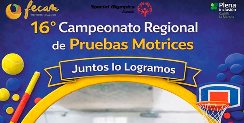 Mota del Cuervo acoge el Campeonato Regional de Pruebas Motrices para personas con discapacidad intelectual